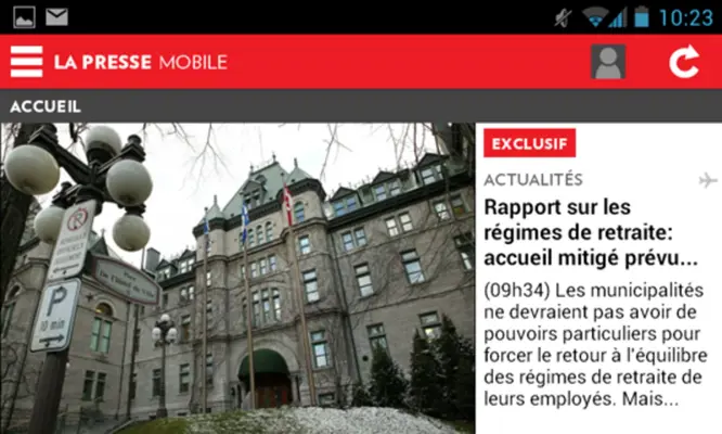 La Presse android App screenshot 10