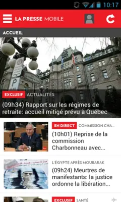 La Presse android App screenshot 14