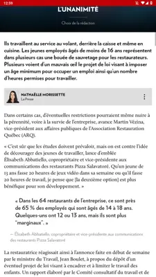 La Presse android App screenshot 2